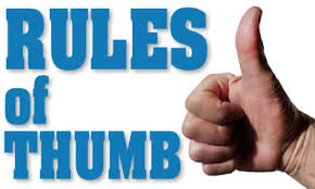 Rules of Thumb