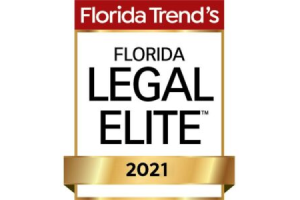 Florida Trend's / Florida Legal Elite 2021 - Badge